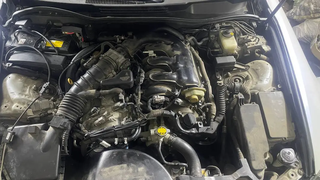 Встановлення ГБО на Lexus IS 300 у Запоріжжі під капотом